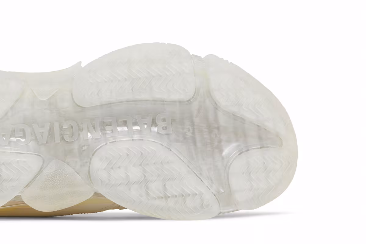 Balenciaga Triple S Sneaker Clear Sole - White, view 6