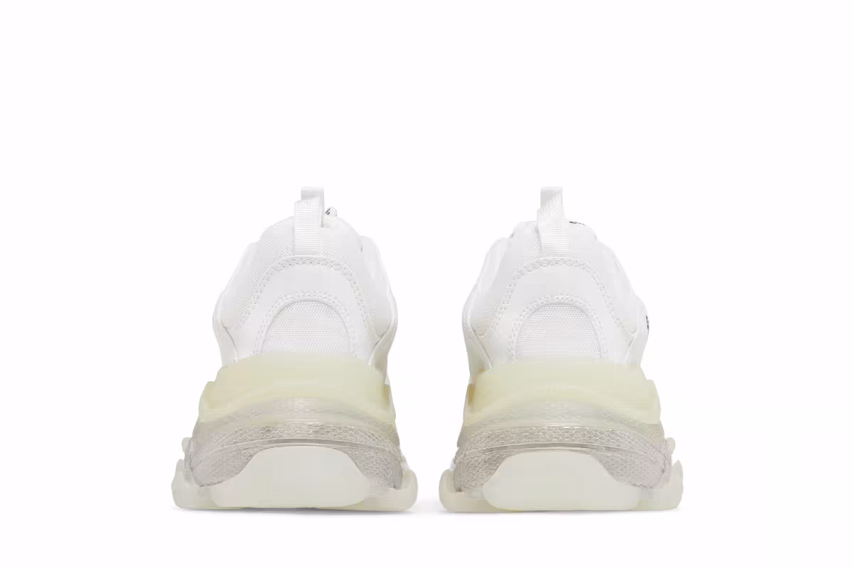 Balenciaga Triple S Sneaker Clear Sole - White, view 7