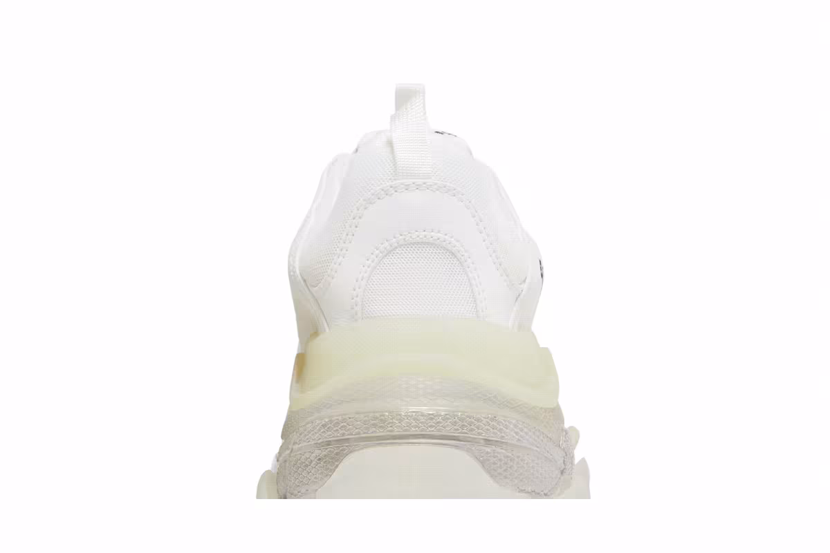 Balenciaga Triple S Sneaker Clear Sole - White, view 8