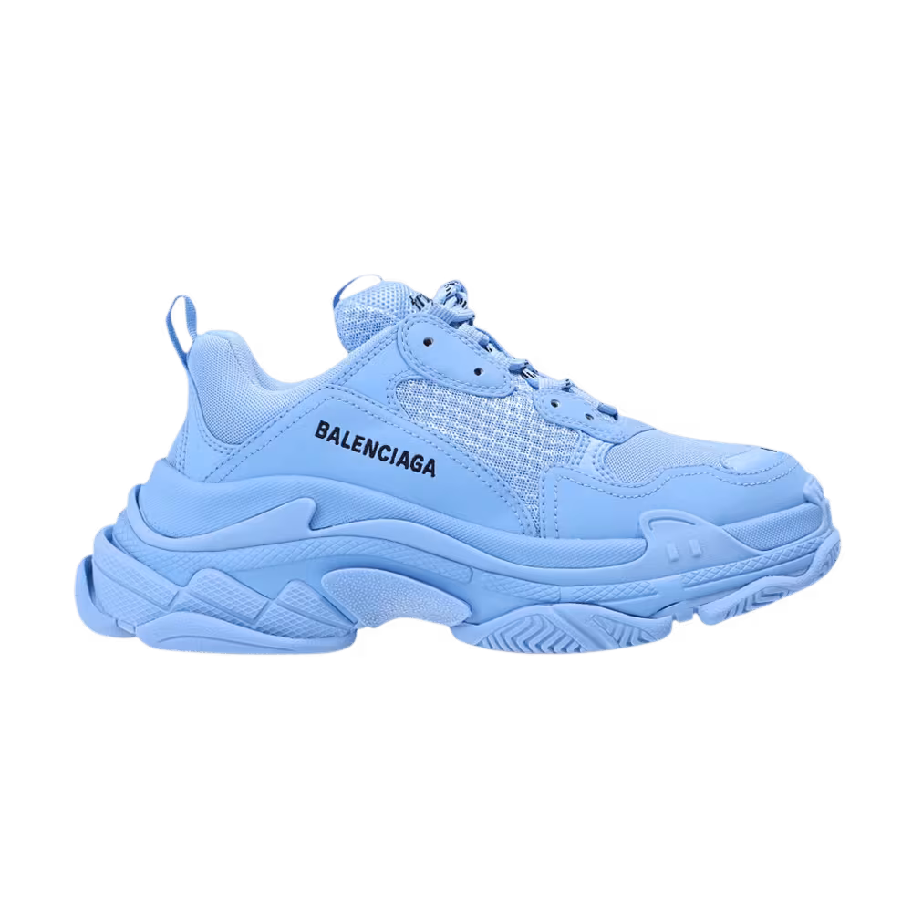 Balenciaga Women's Triple S Sneaker Blue