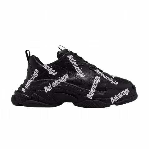 Balenciaga Triple S 'Logotype - Black'