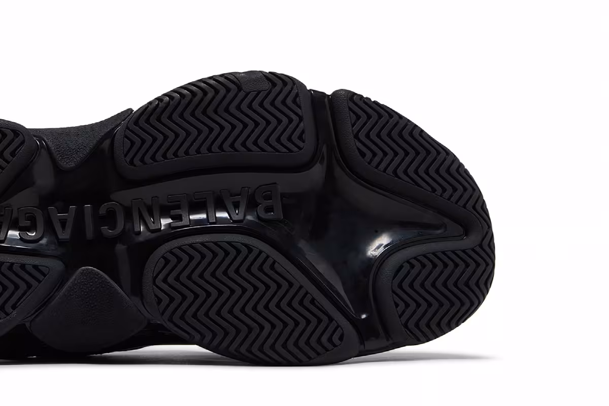 Balenciaga Triple S Logotype - Black, view 6