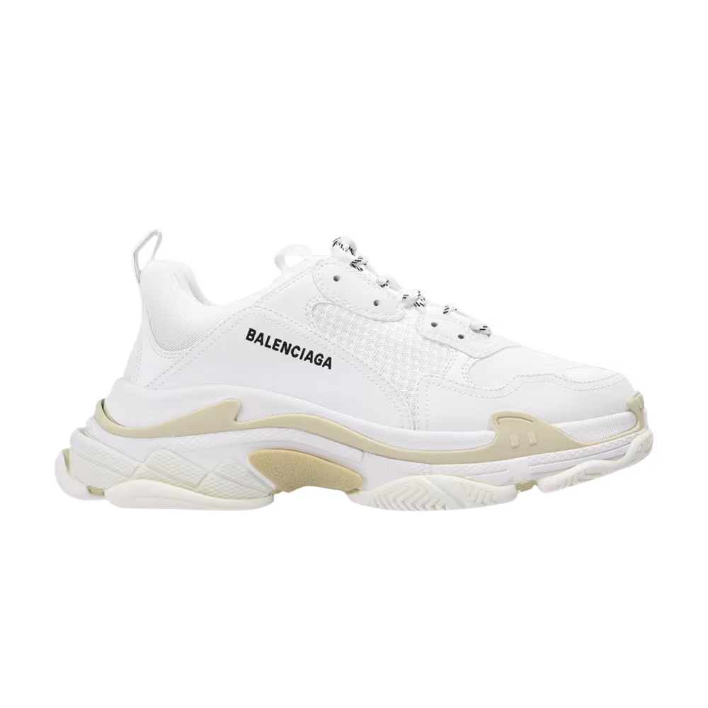 Balenciaga Triple S Sneaker White Tan 2020