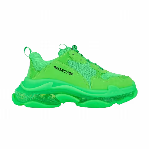 Balenciaga Triple S Sneaker 'Clear Sole - Green'