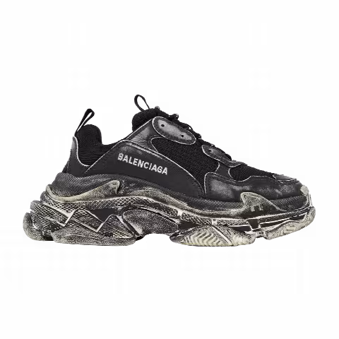 Balenciaga Triple S 'Faded Black'
