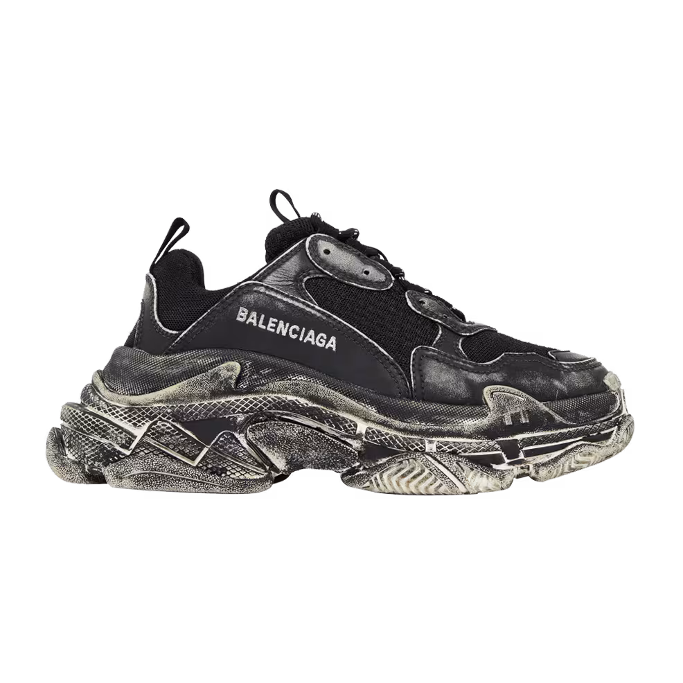 Balenciaga Triple S Faded Black