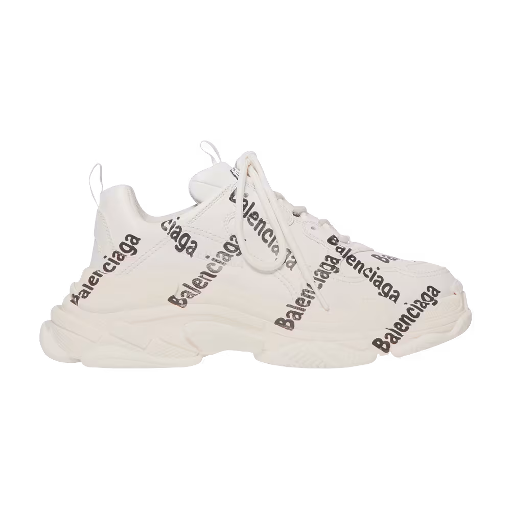 Balenciaga Triple S Logotype - White