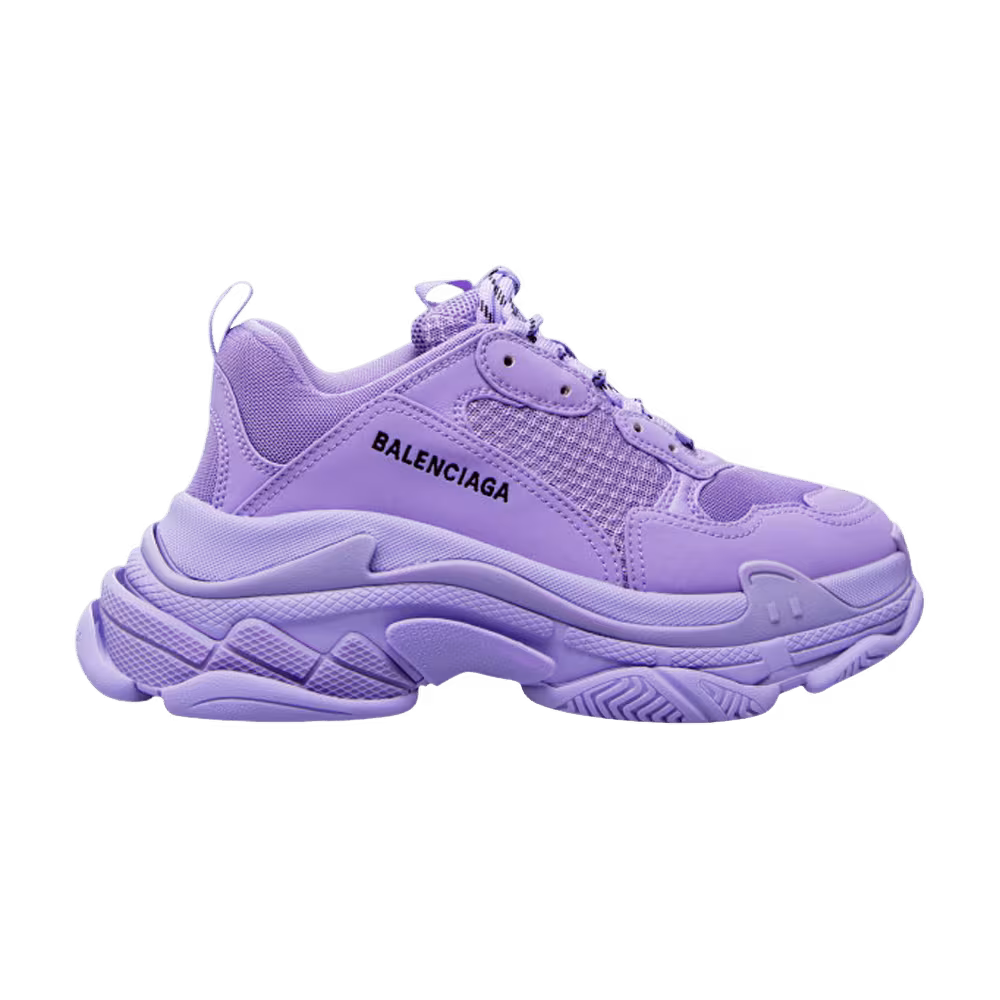 Balenciaga Women's Triple S Sneakers Purple