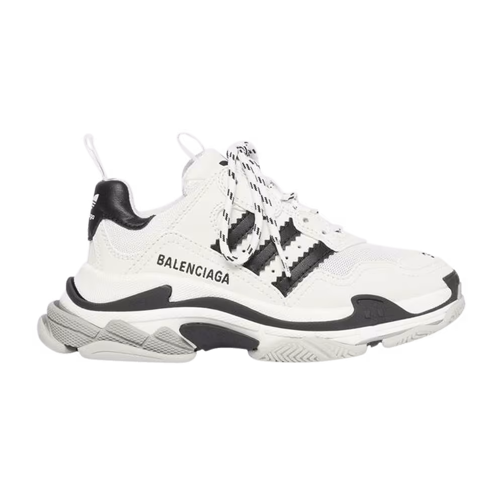 Adidas x Balenciaga Triple S Sneaker White Black