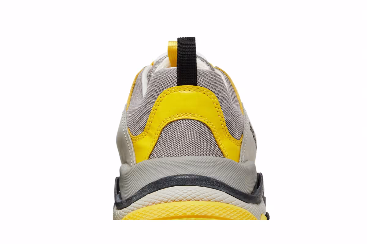 Balenciaga Triple S Sneaker Yellow Grey 2019, view 8