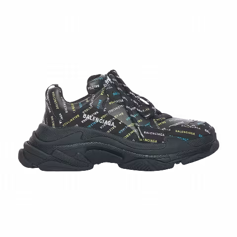 Balenciaga Triple S Sneaker 'Allover Logo - Black Multi'