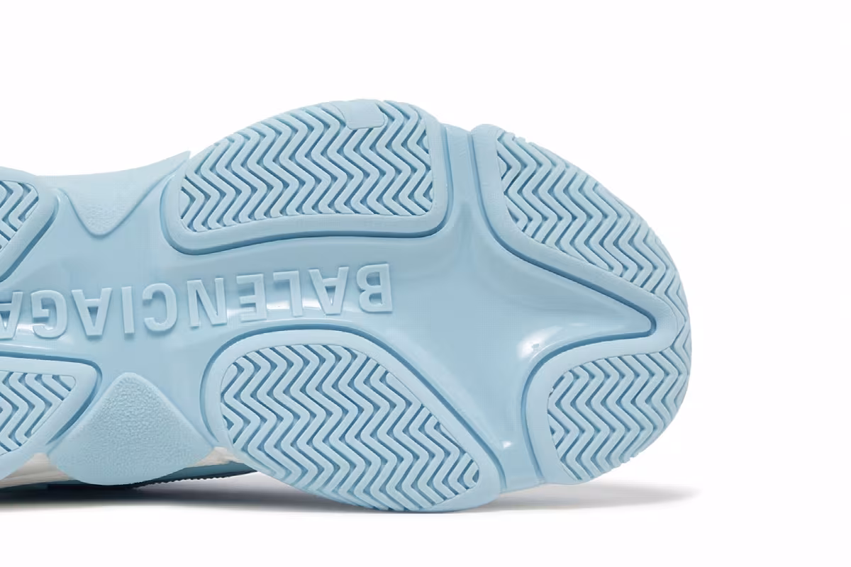 Balenciaga Triple S Sneaker Light Blue, view 6