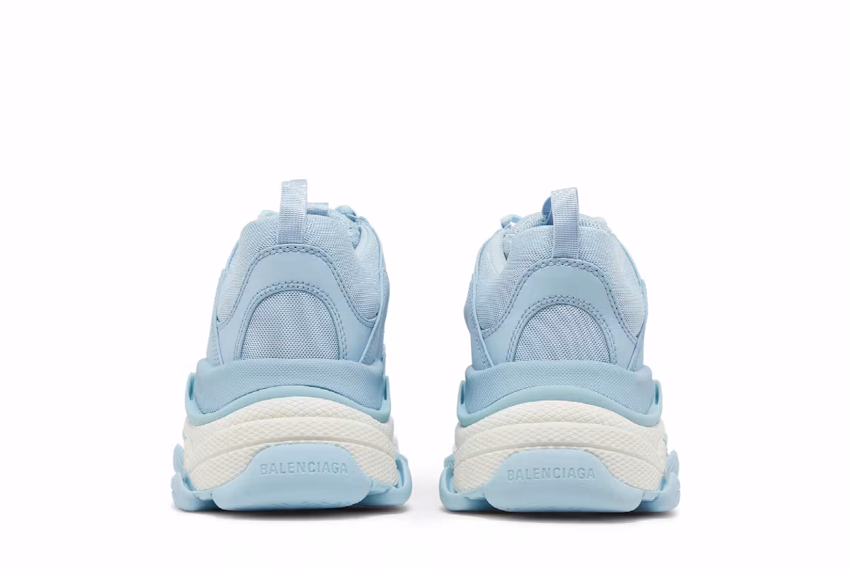 Balenciaga Triple S Sneaker Light Blue, view 7