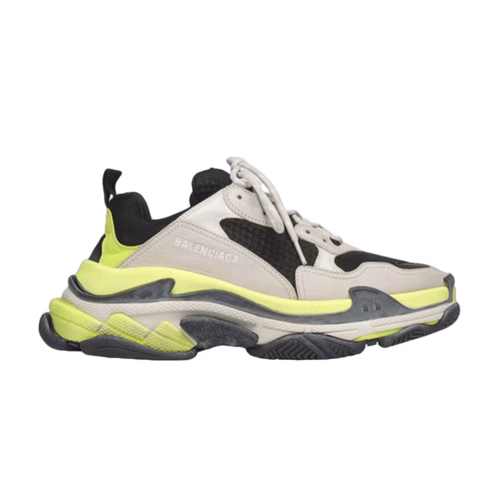 Balenciaga Triple S Sneaker Yellow Grey