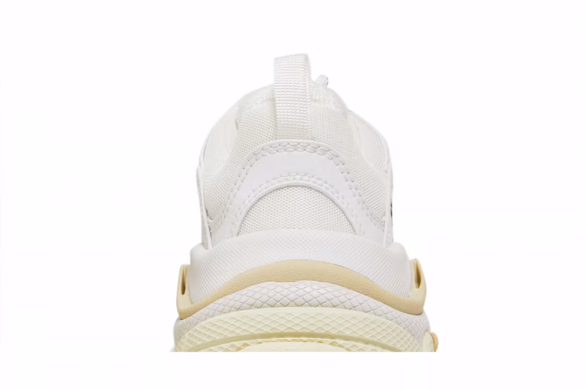 Balenciaga Women's Triple S Sneaker White, view 8