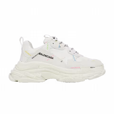 Balenciaga Triple S Sneaker 'Allover Logo - White Multi'