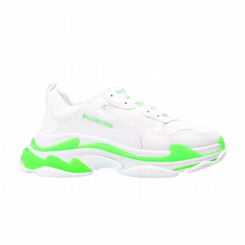 Balenciaga Triple S Sneaker 'White Fluo Green'