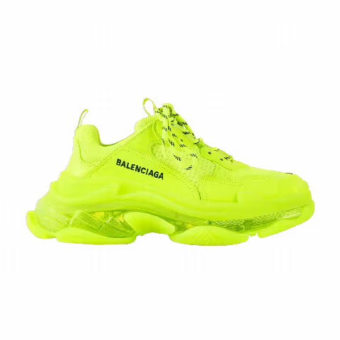Balenciaga Wmns Triple S 'Fluo Yellow'