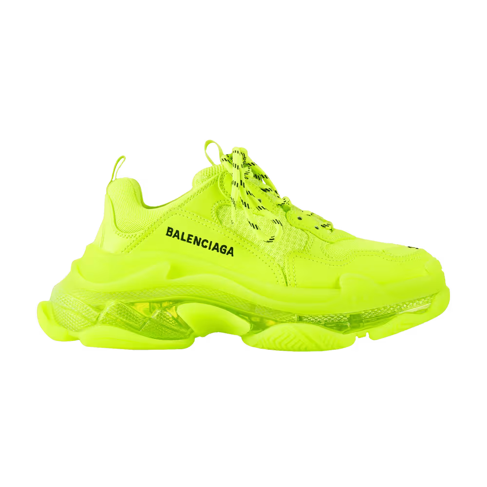Balenciaga Women's Triple S Fluo Yellow