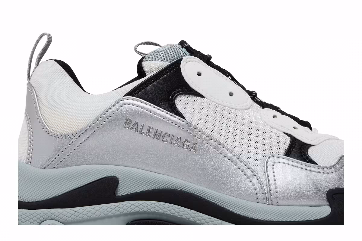 Balenciaga Triple S Sneaker Grey Silver, view 3