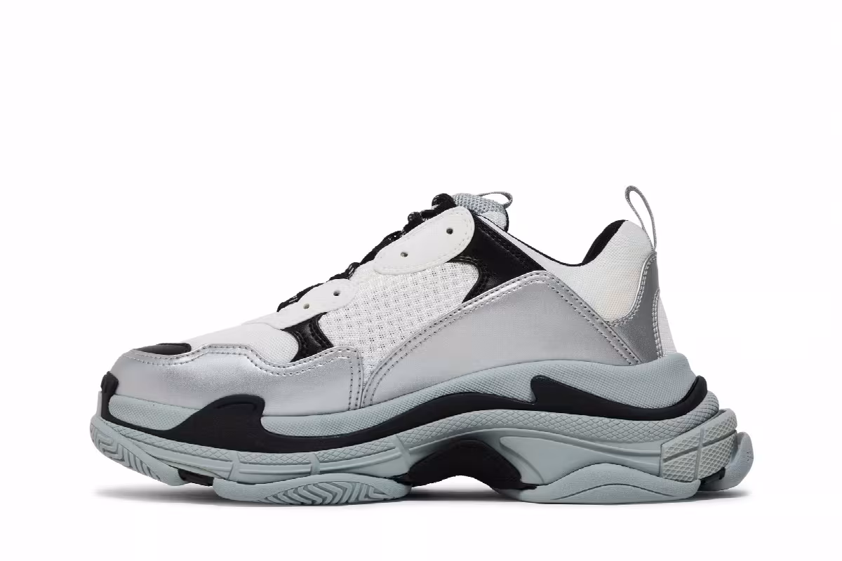 Balenciaga Triple S Sneaker Grey Silver, view 4