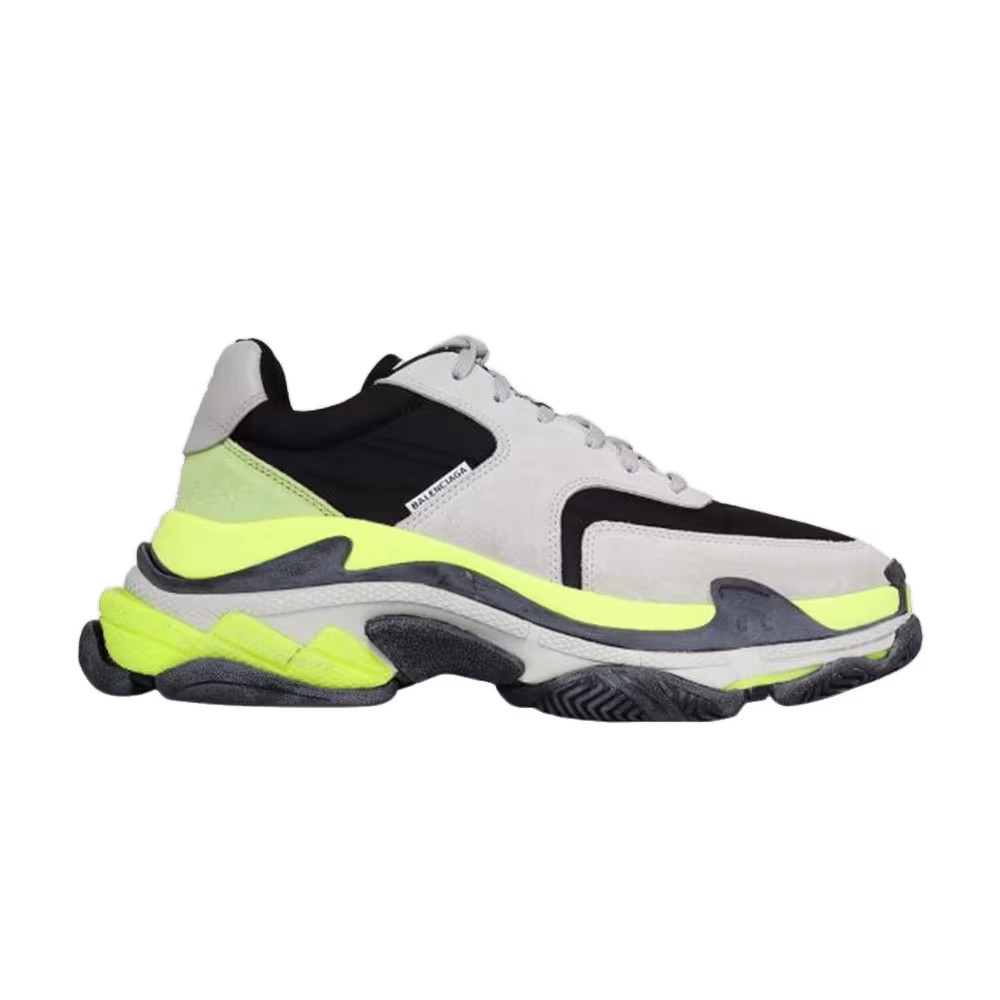 Balenciaga Triple S Sneaker Light Grey Neon