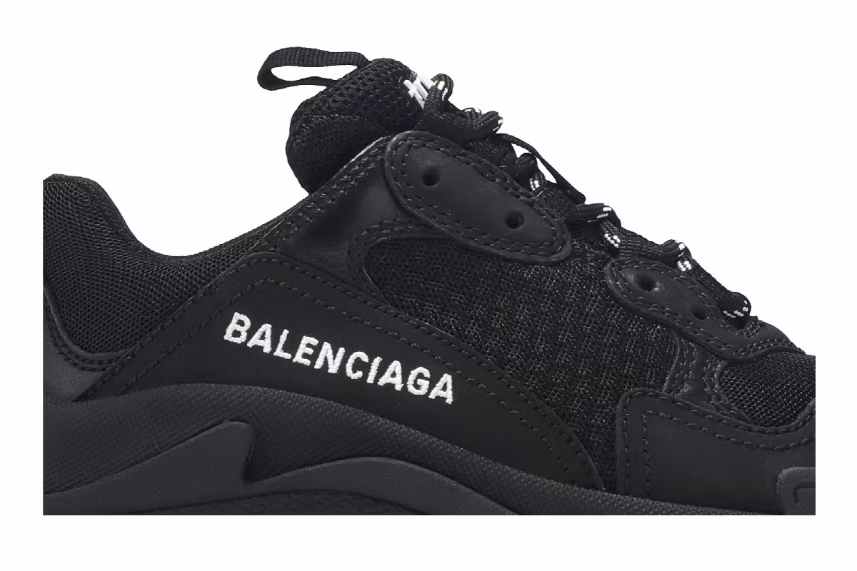 Balenciaga Women's Triple S Black 2019, view 3
