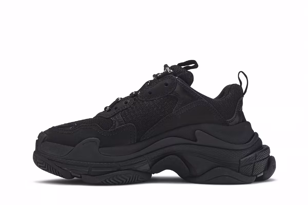 Balenciaga Women's Triple S Black 2019, view 4