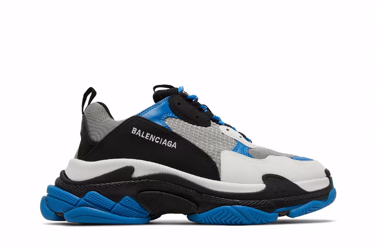 Balenciaga Triple S Sneaker Grey Blue, view 2