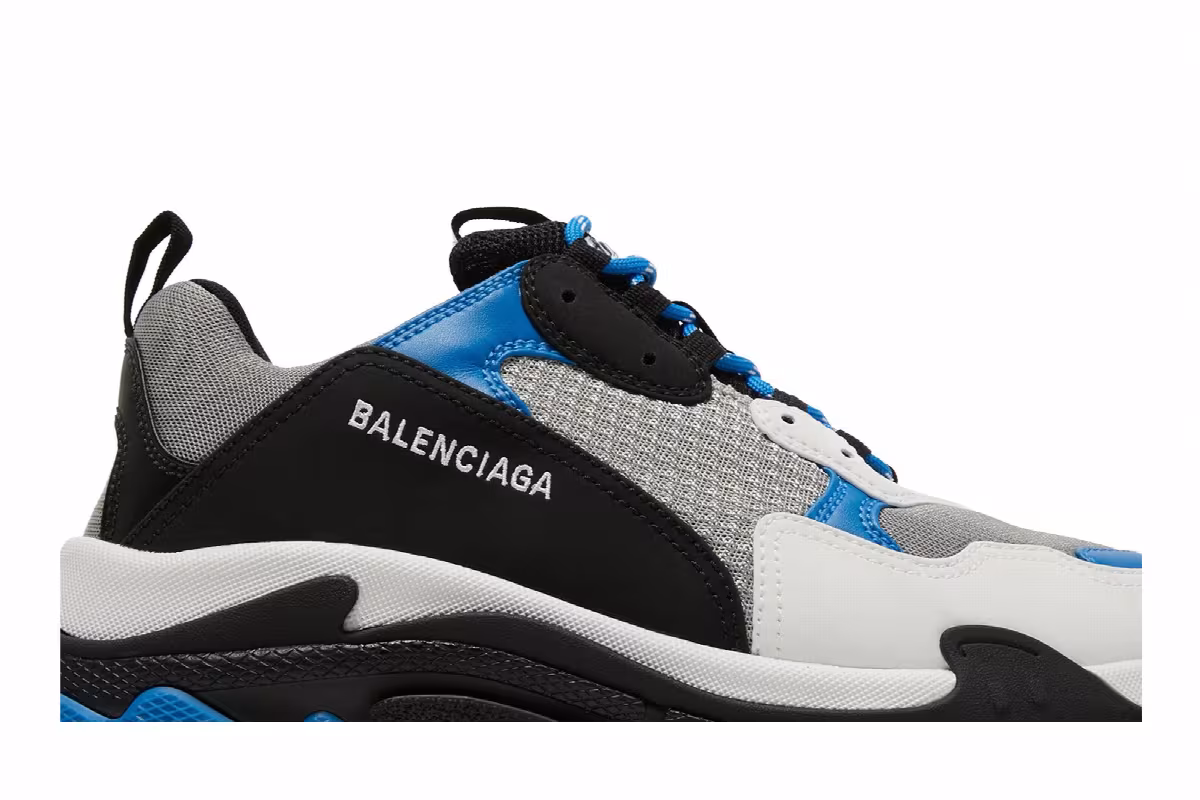 Balenciaga Triple S Sneaker Grey Blue, view 3