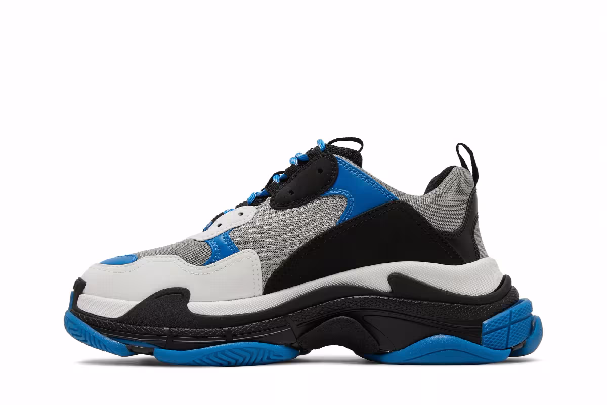 Balenciaga Triple S Sneaker Grey Blue, view 4