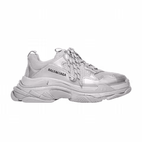 Balenciaga Triple S Sneaker 'Silver Metallic'