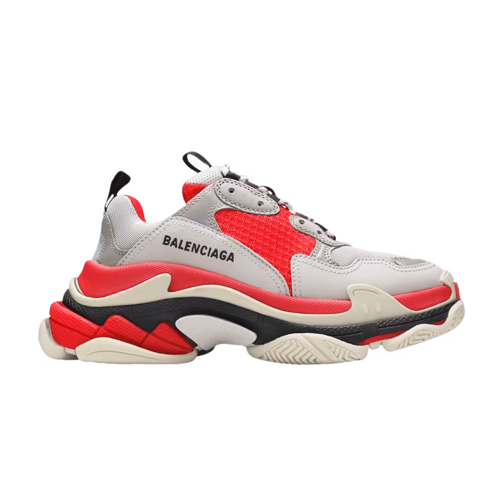 Balenciaga Women's Triple S Red
