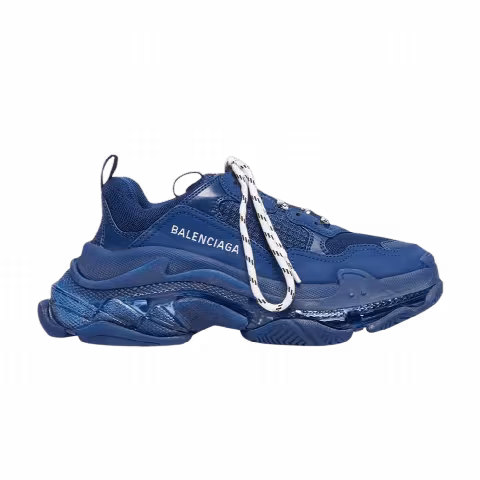 Balenciaga Wmns Triple S 'Clear Sole - Navy'