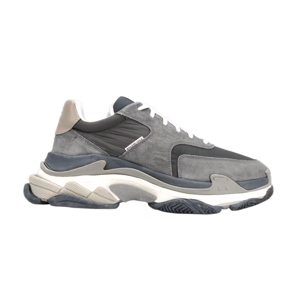Balenciaga Triple S Sneaker Grey Suede 2018