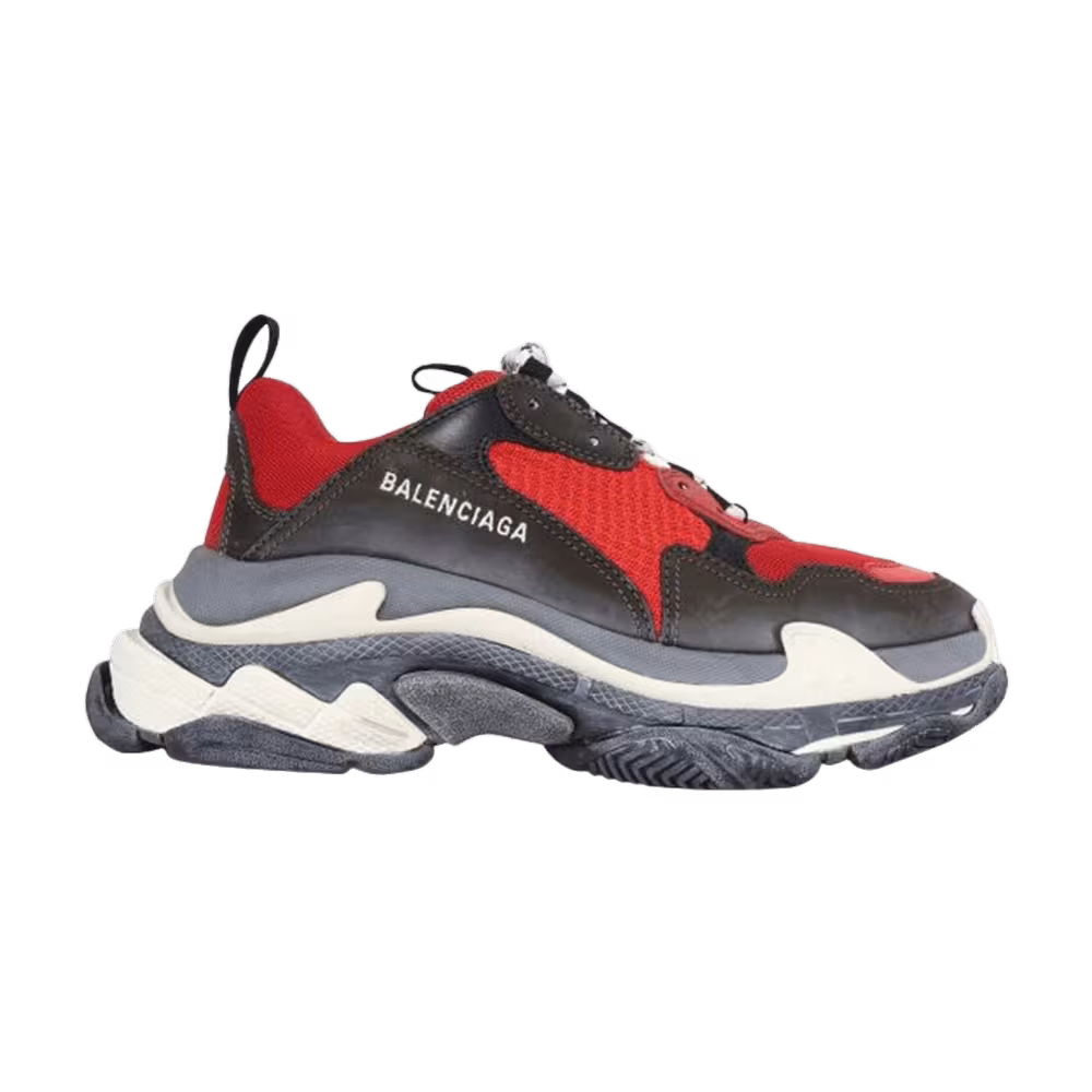 Balenciaga Triple S Sneaker Black Red