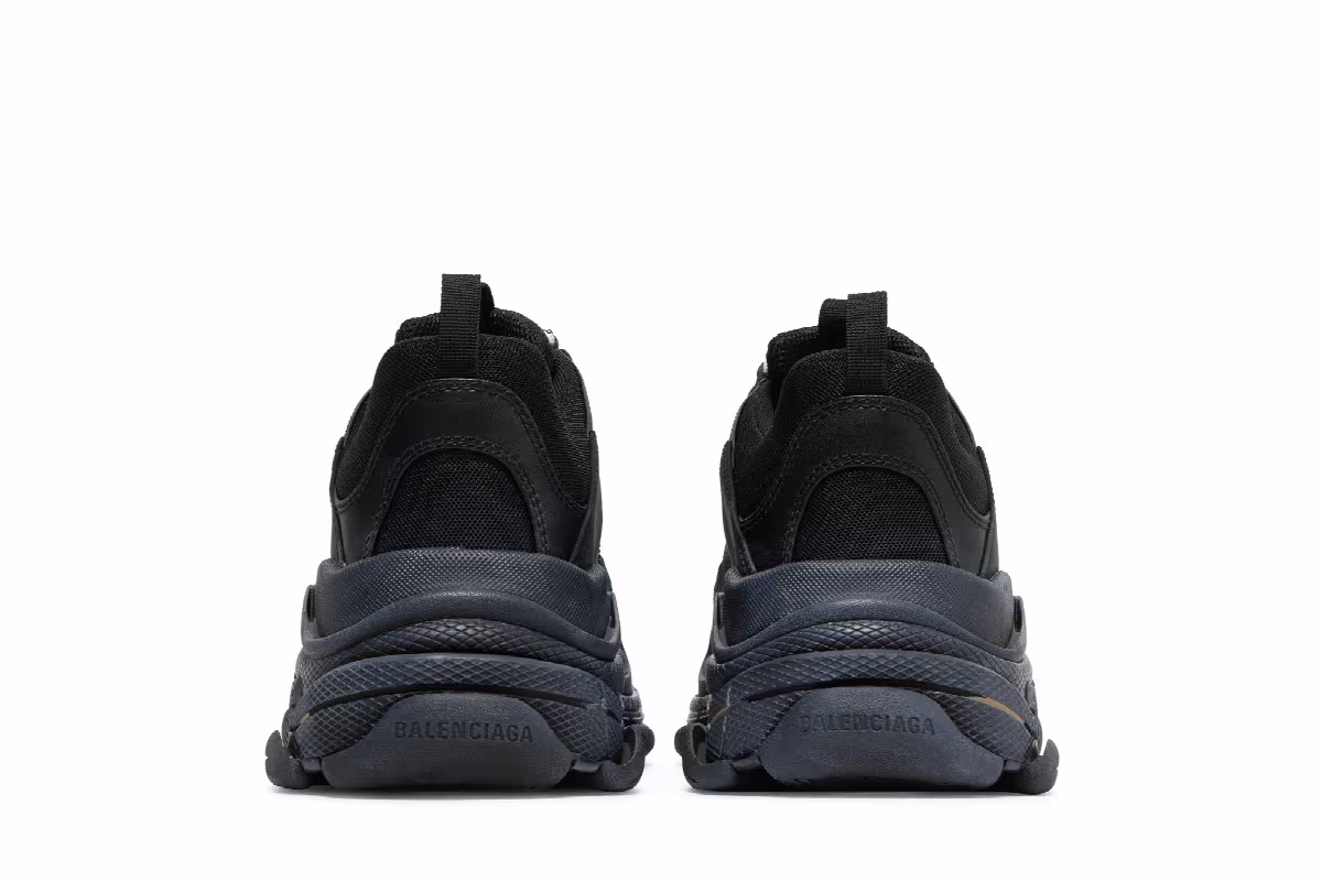 Balenciaga Triple S Sneaker Black, view 7