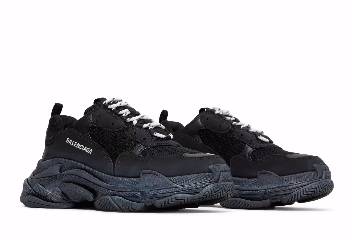 Balenciaga Triple S Sneaker Black, view 9
