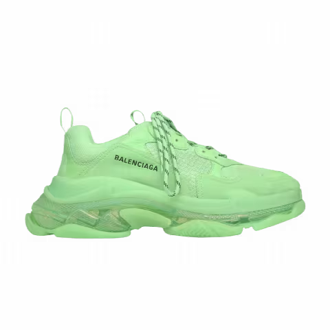 Balenciaga Triple S Sneaker 'Clear Sole - Neon Green'