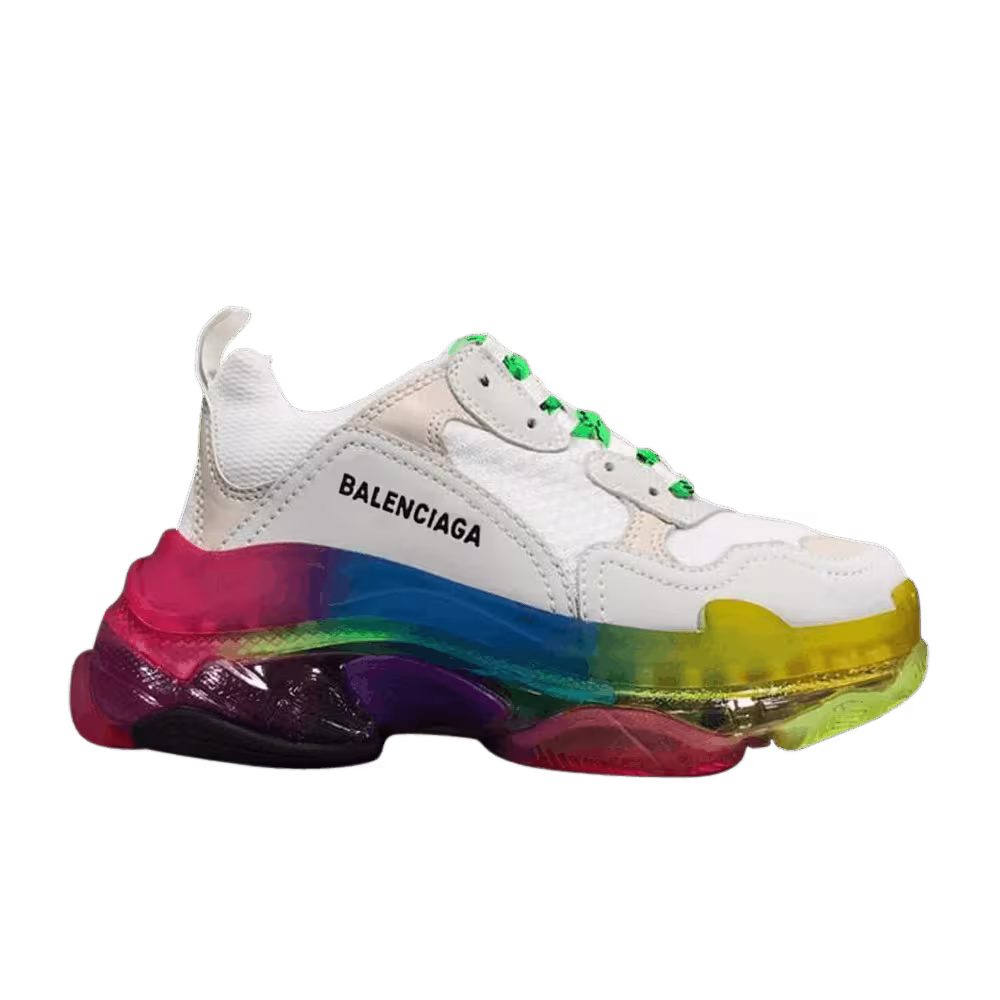 Balenciaga Women's Triple S Rainbow Sole