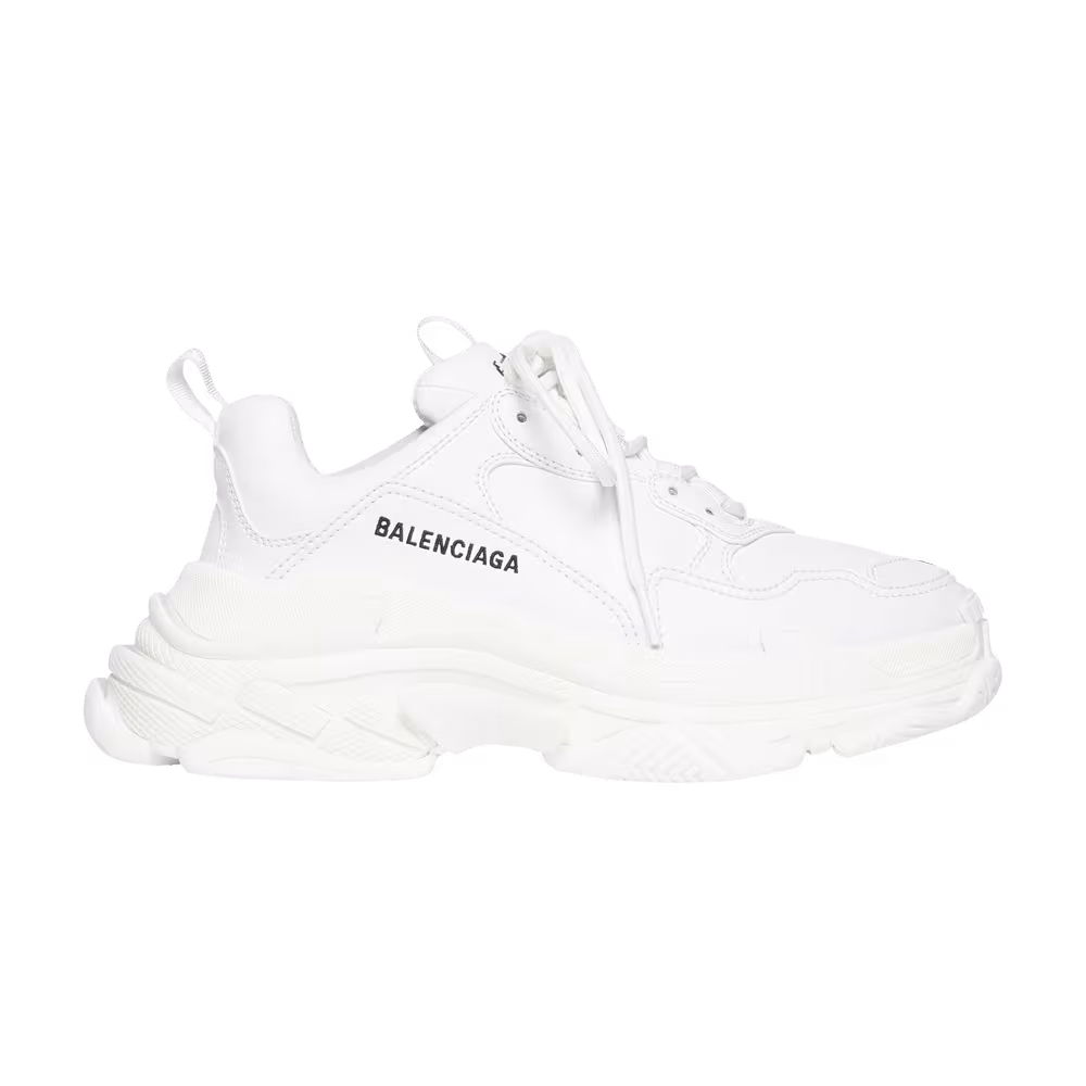 Balenciaga Women's Triple S Sneaker White