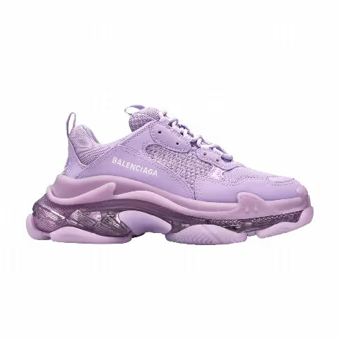 Balenciaga Wmns Triple S Sneaker 'Clear Sole - Light Lilac'