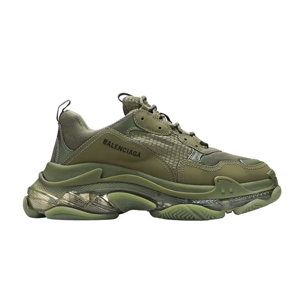 Balenciaga Triple S Sneaker Clear Sole - Green