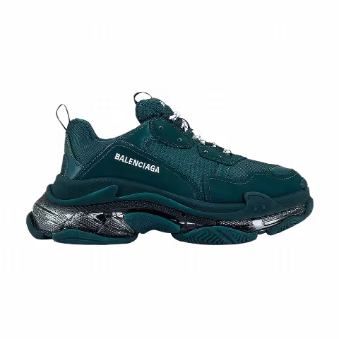 Balenciaga Triple S Sneaker 'Clear Sole - Full Dark Green'