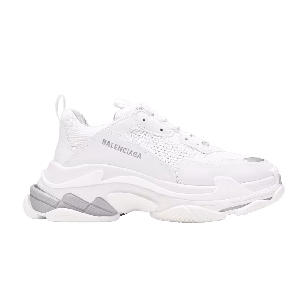 Balenciaga Triple S Sneaker White Metal Grey