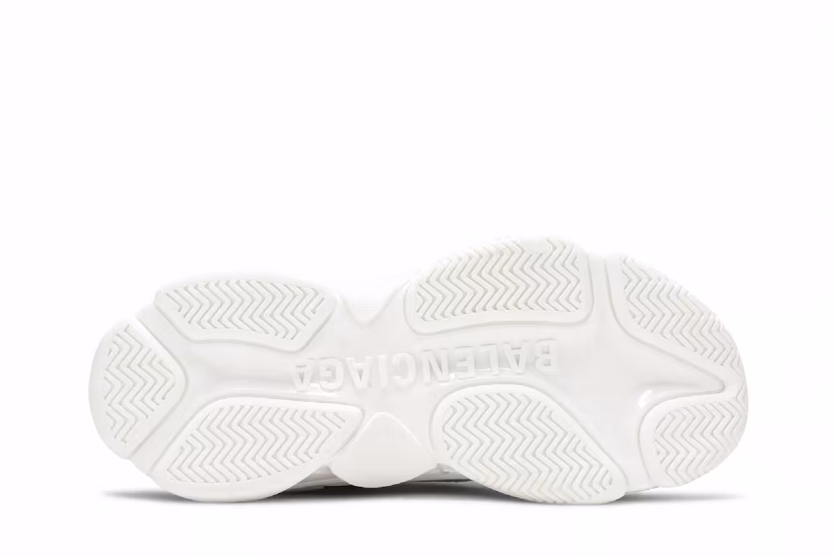 Balenciaga Triple S Sneaker White Metal Grey, view 5