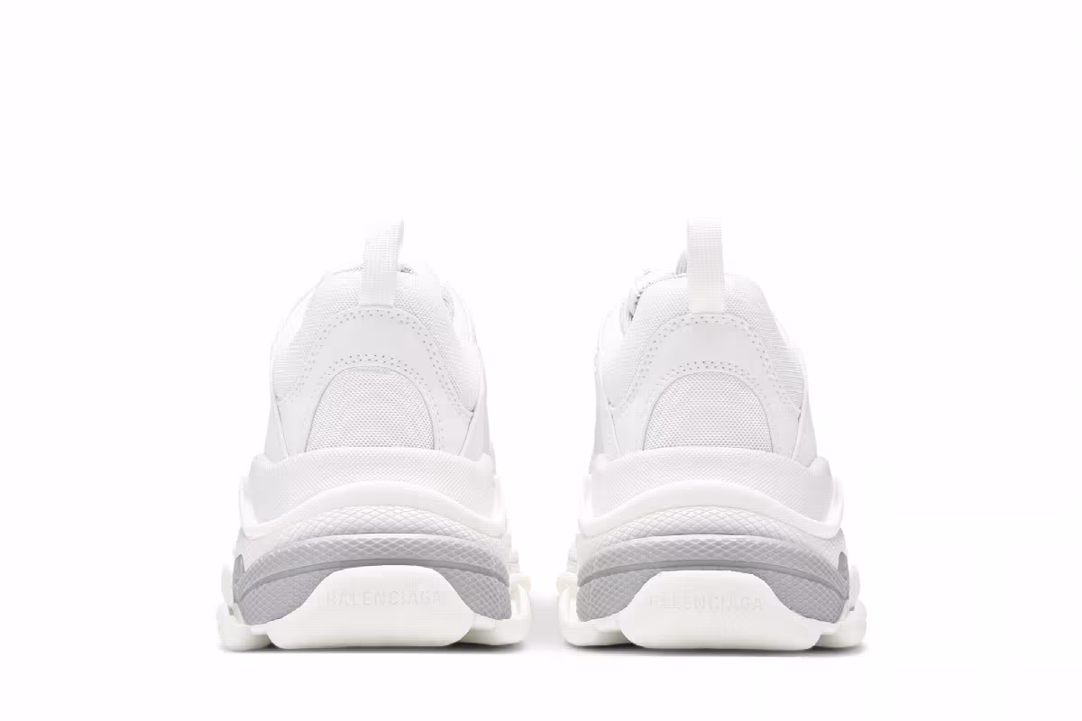 Balenciaga Triple S Sneaker White Metal Grey, view 7