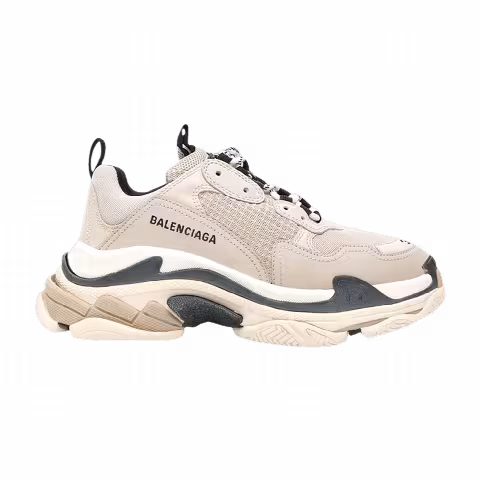 Balenciaga Wmns Triple S Trainer 'Beige Black'
