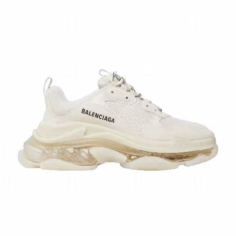 Balenciaga Wmns Triple S Sneaker 'Clear Sole - Eggshell'