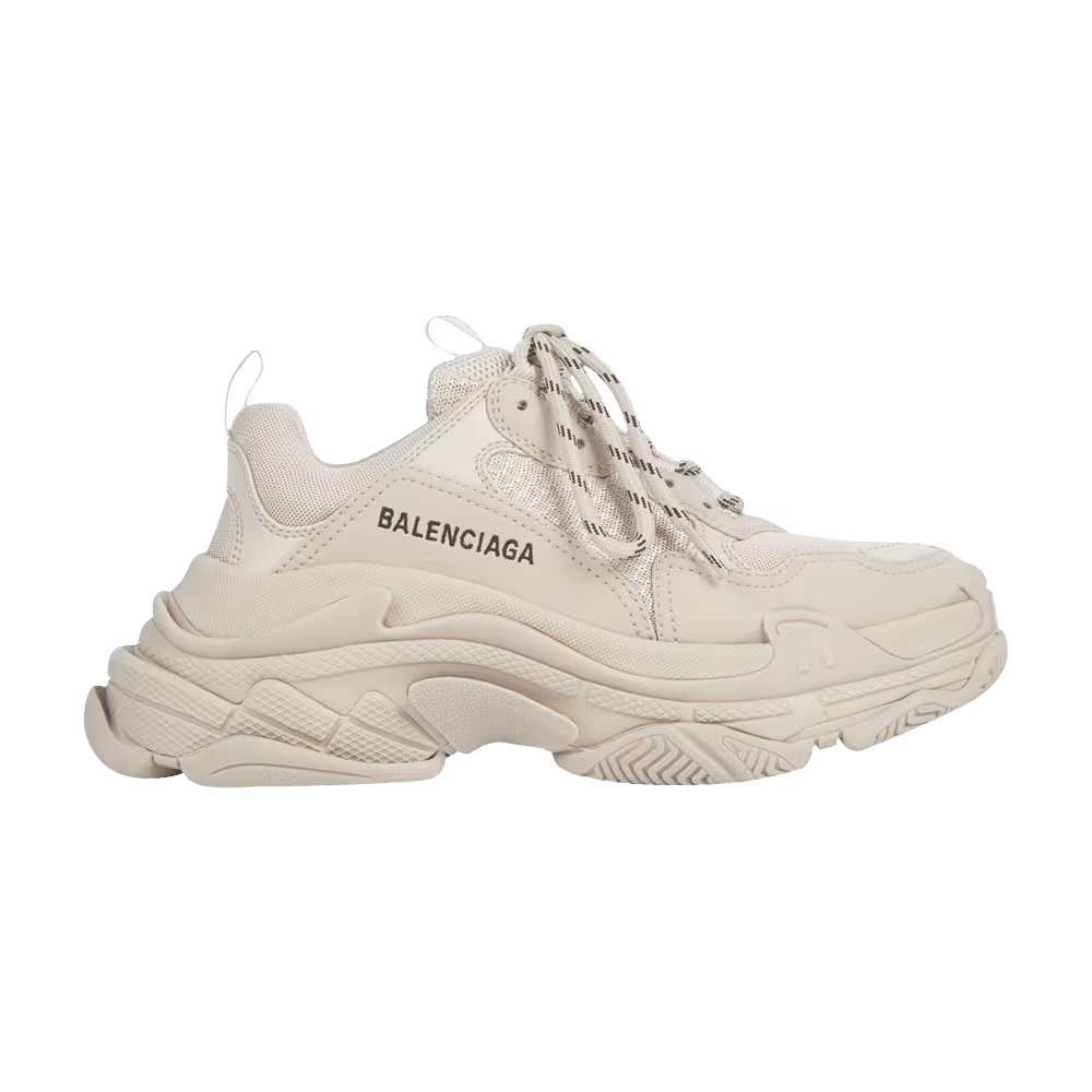 Balenciaga Women's Triple S Sneaker Beige